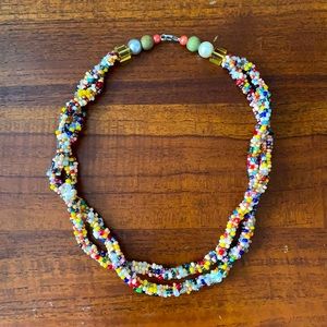 Beads Necklace handmade by German artist